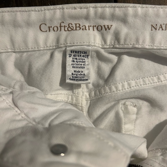 Croft and barrow women’s size 12 stretch average. Natural fit. - Picture 4 of 9